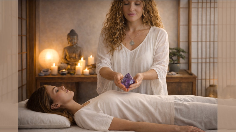 Reiki y Minerales - Cristaloterapia energética