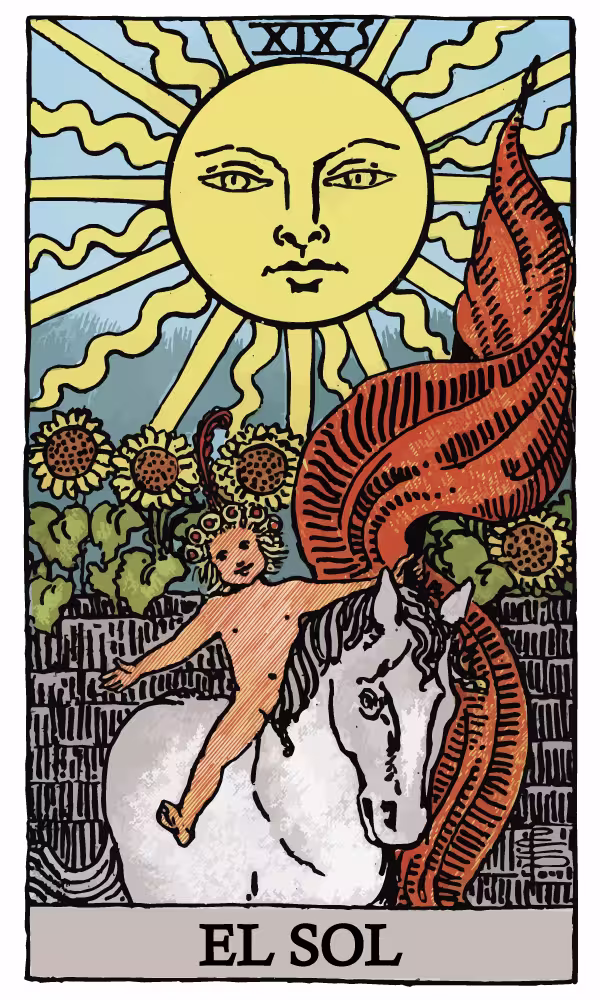 El Sol — Arcano Mayor XIX del Tarot