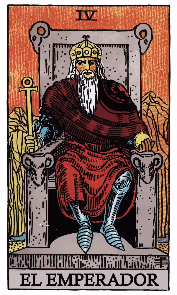 Arcano 4 — El Emperador — Matriz del Destino