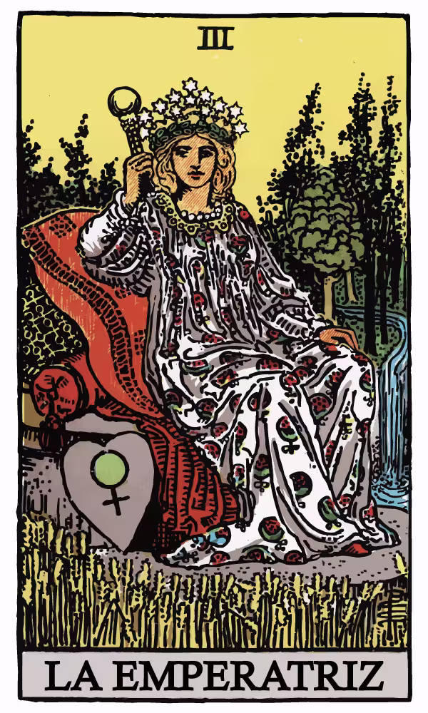 Arcano 3 — La Emperatriz — Matriz del Destino